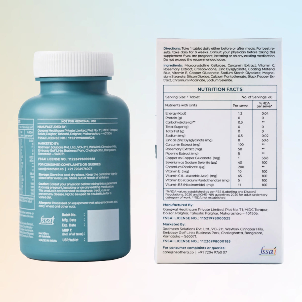 Clear + Balance | Acne Nutrition Support